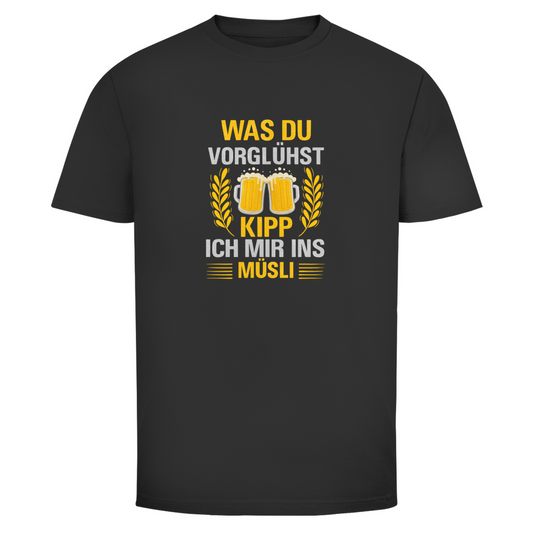 Was du vorglühst | Unisex T-Shirt