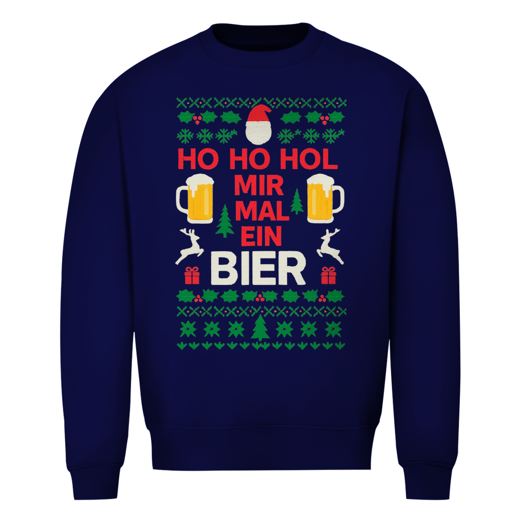 Ho Ho Hol Mir Mal Ein Bier | Ugly Sweater