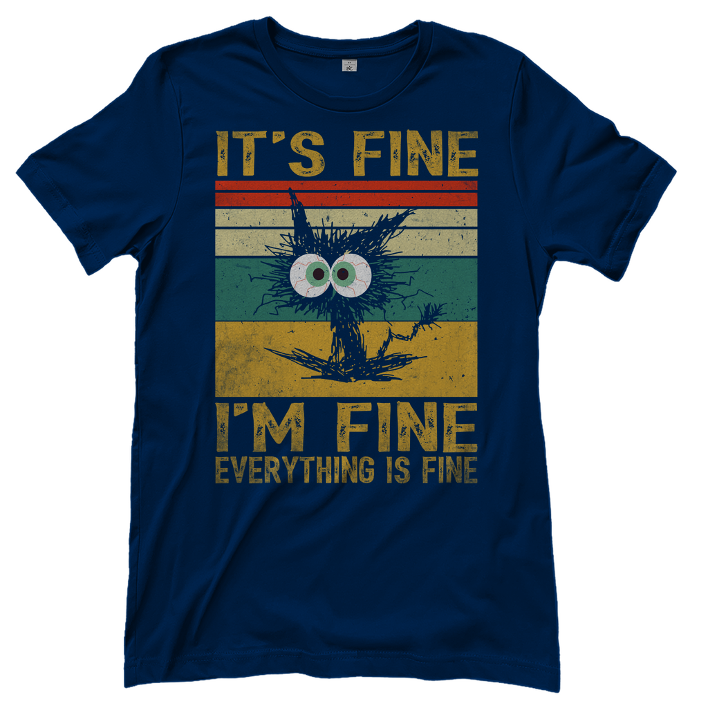 T-Shirt Frauen-It’s Fine I’m Fine
