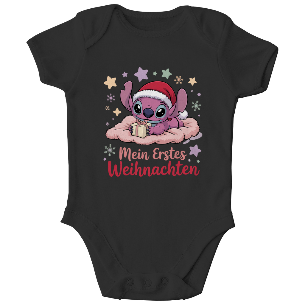Mein erstes Weihnachten für Mädchen | Baby Body Kurzarm