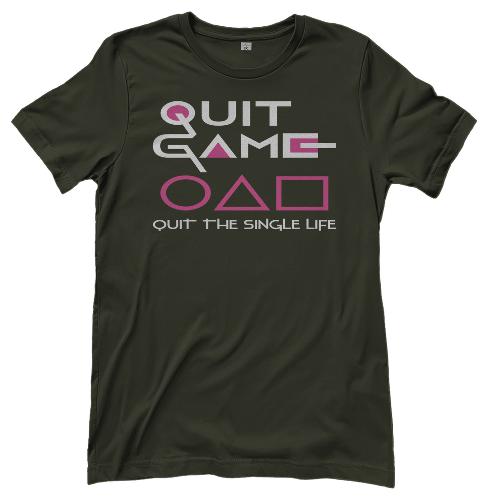 T-Shirt Frauen-Quit Game