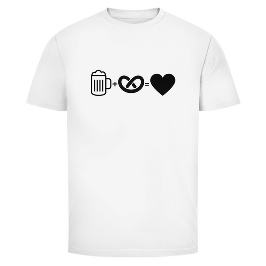 Unisex Wiesn Shirt- Bier + Brezel