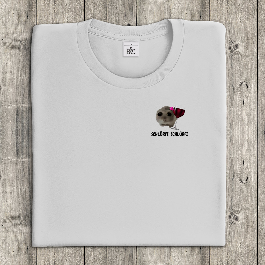 T-Shirt Frauen Minimaslistisch-Schlürfi Schlürfi