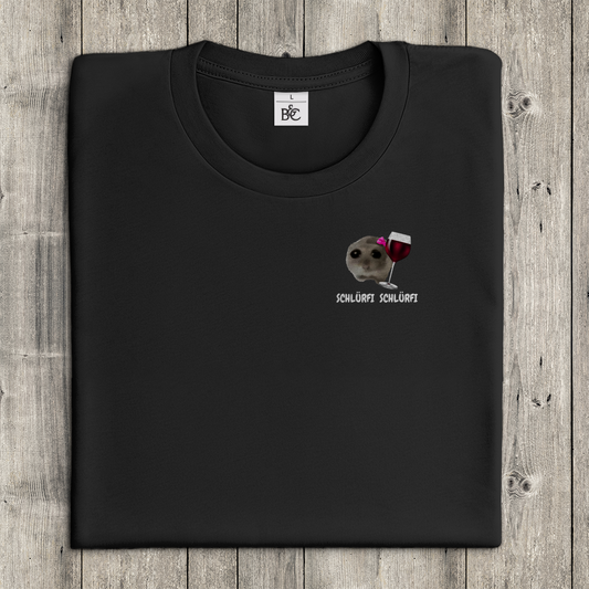 T-Shirt Frauen Minimaslistisch-Schlürfi Schlürfi