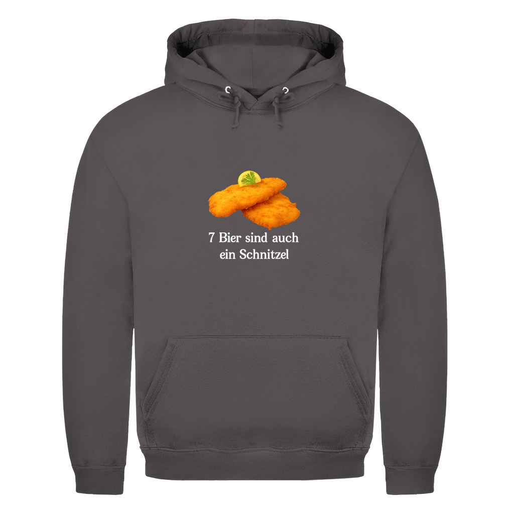 7 Bier sind auch ein Schnitzel | Unisex Hoodie