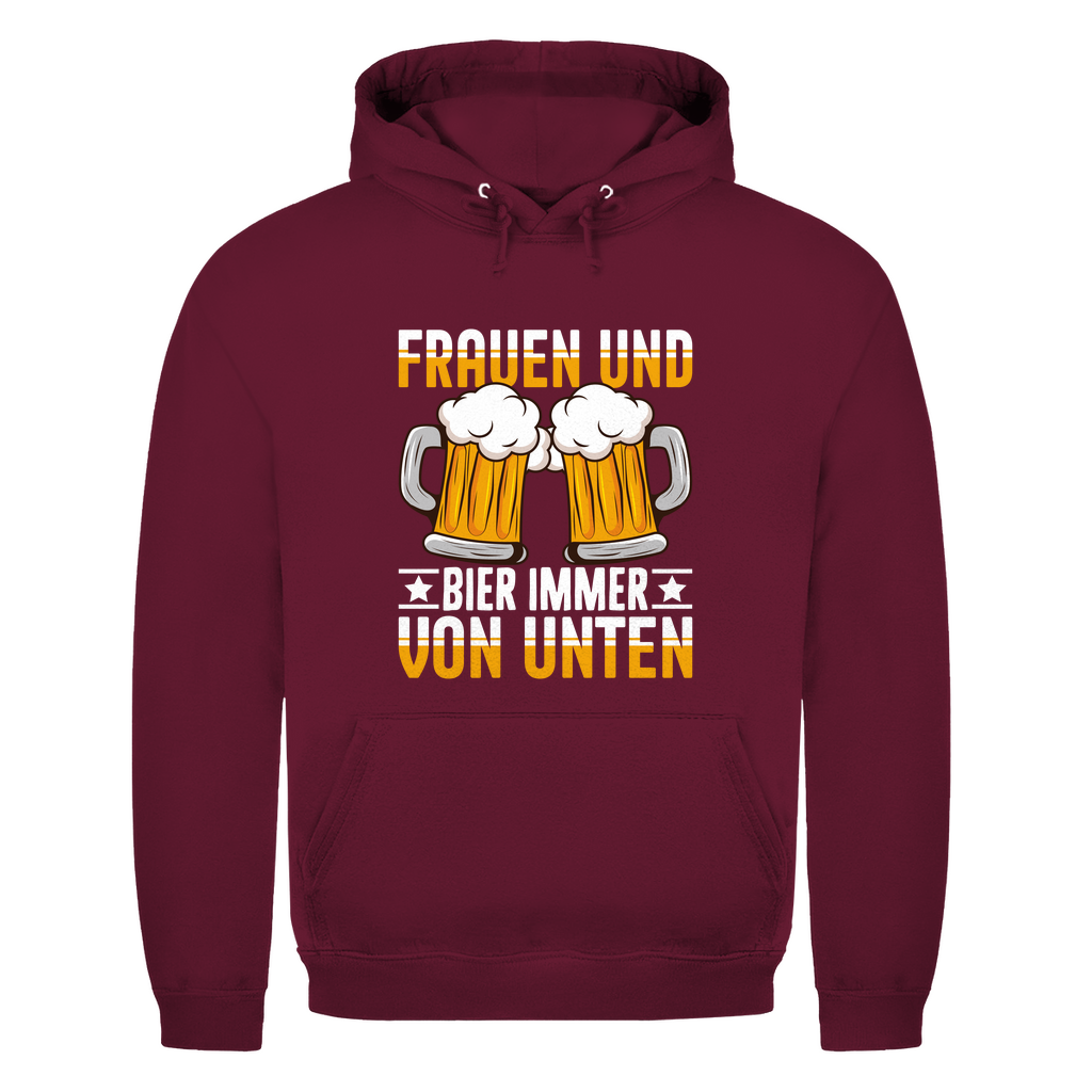 Unisex Hoodie- Frauen und Bier