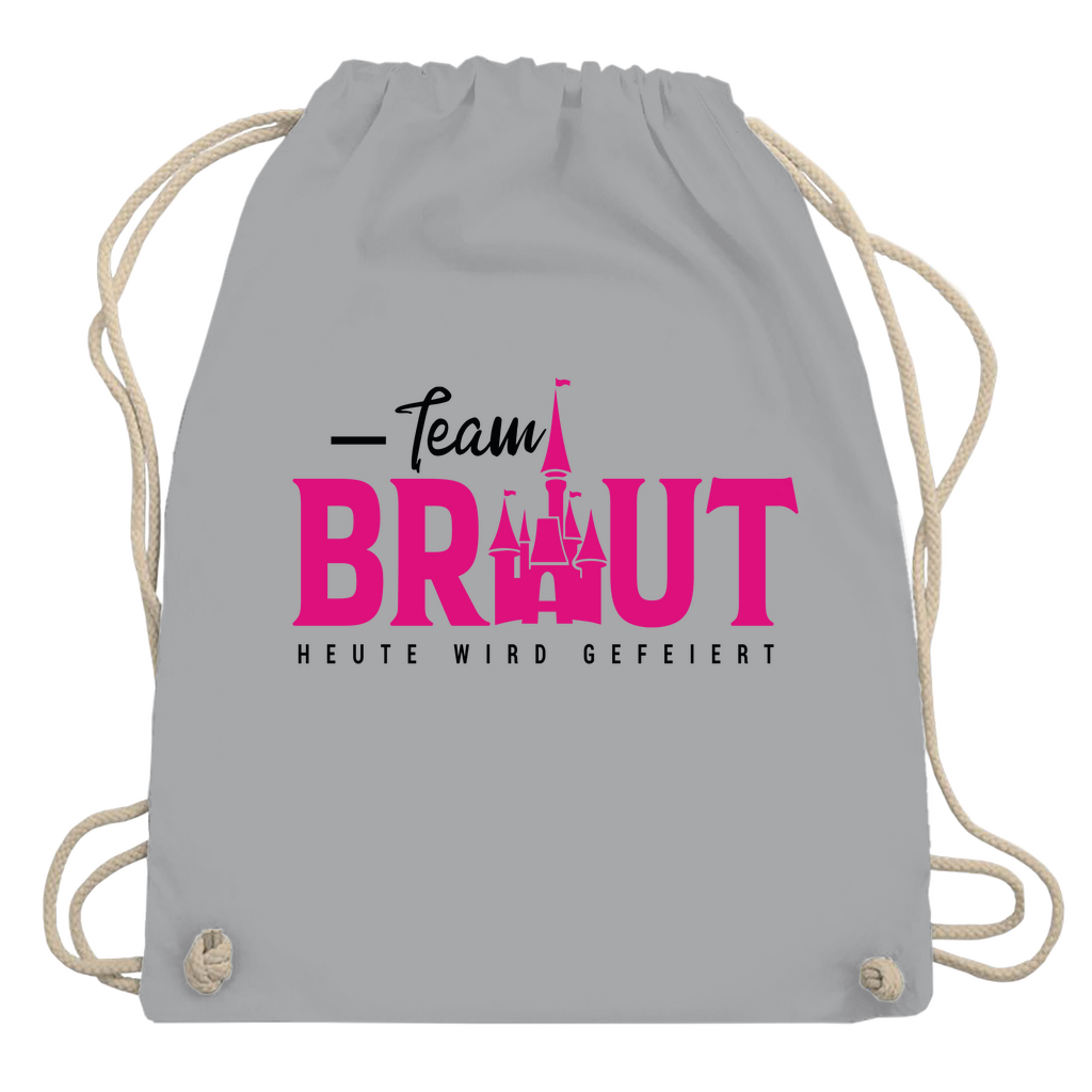 Turnbeutel | Team Braut – Heute wird gefeiert