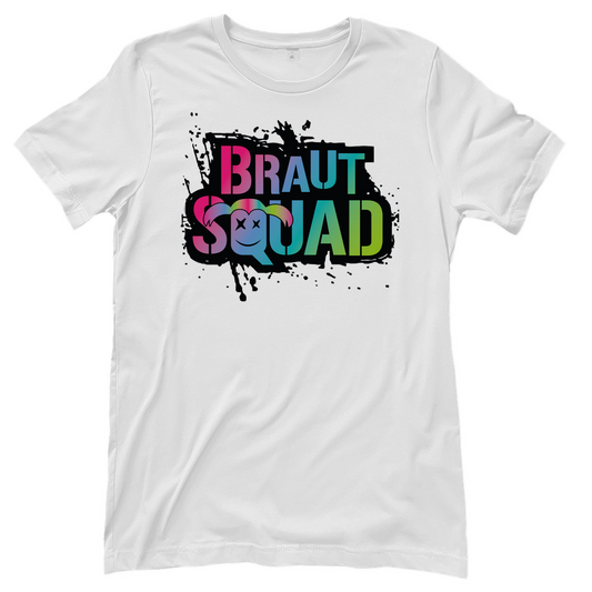 T-Shirt Frauen-Braut Squad