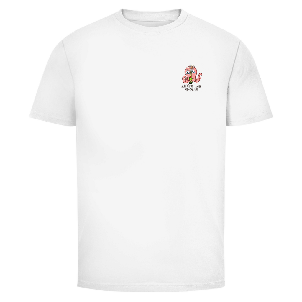 Achtarmig einen reinorgeln Sekt Brustdruck | Unisex T-Shirt