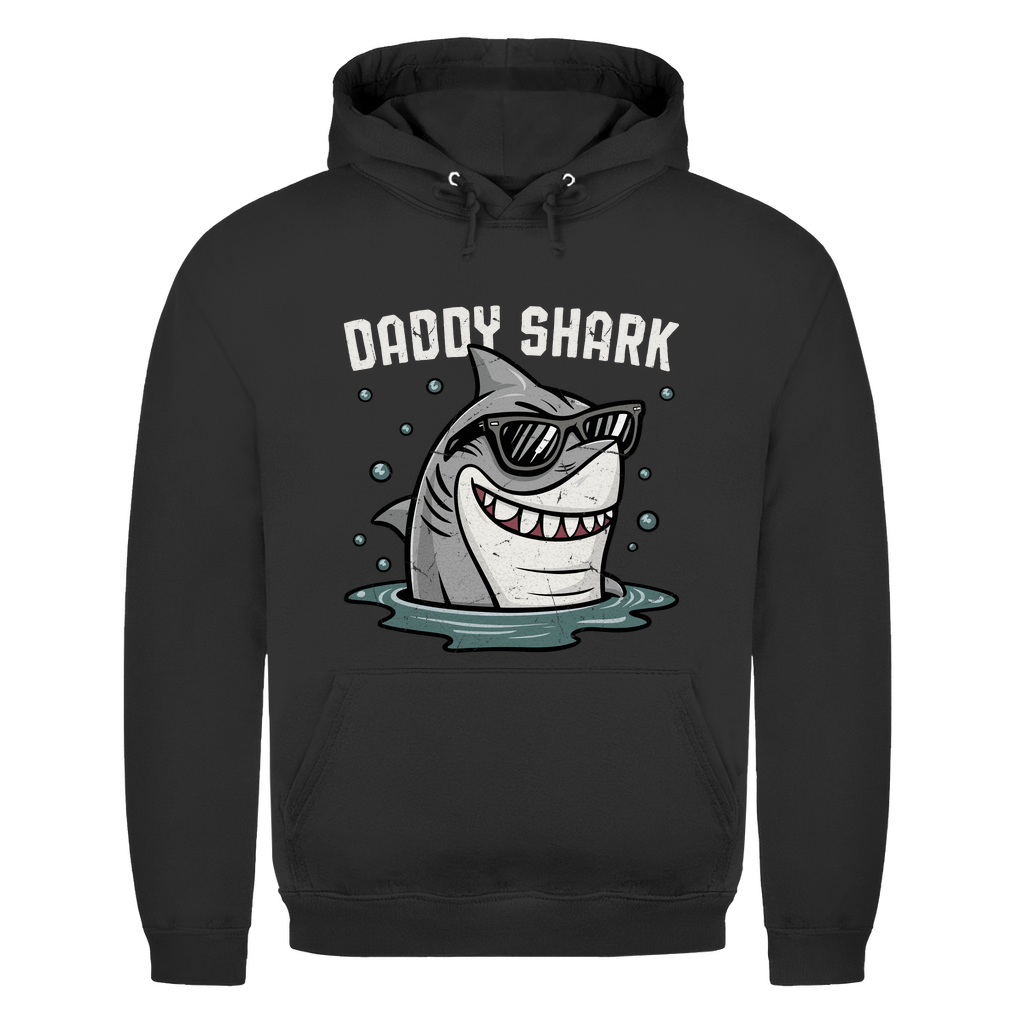 Hoodie Männer- Daddy Shark