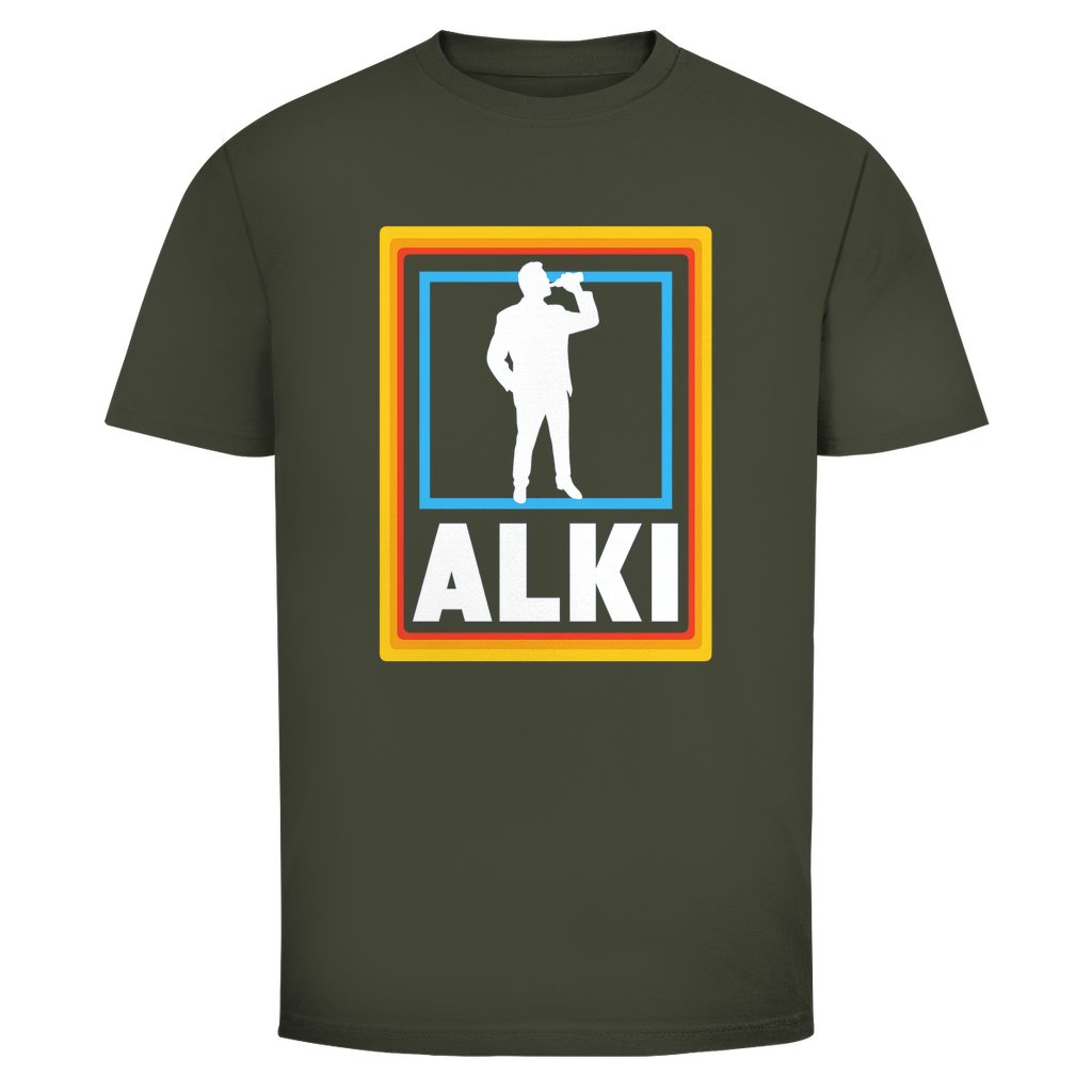 Männer Shirt – „ALKI“ | Lustiges Party T-Shirt
