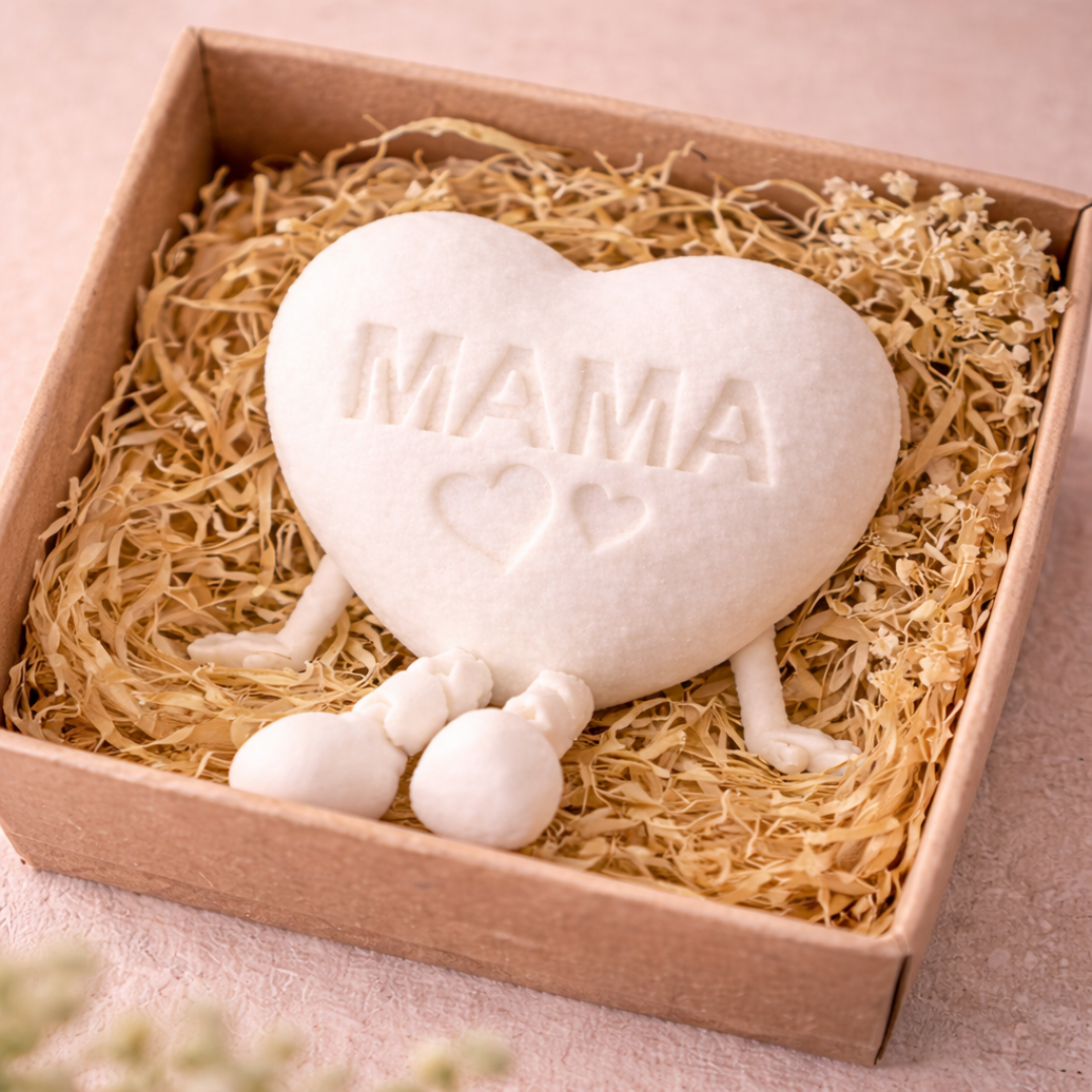 Mama Herz Deko 3D Druck