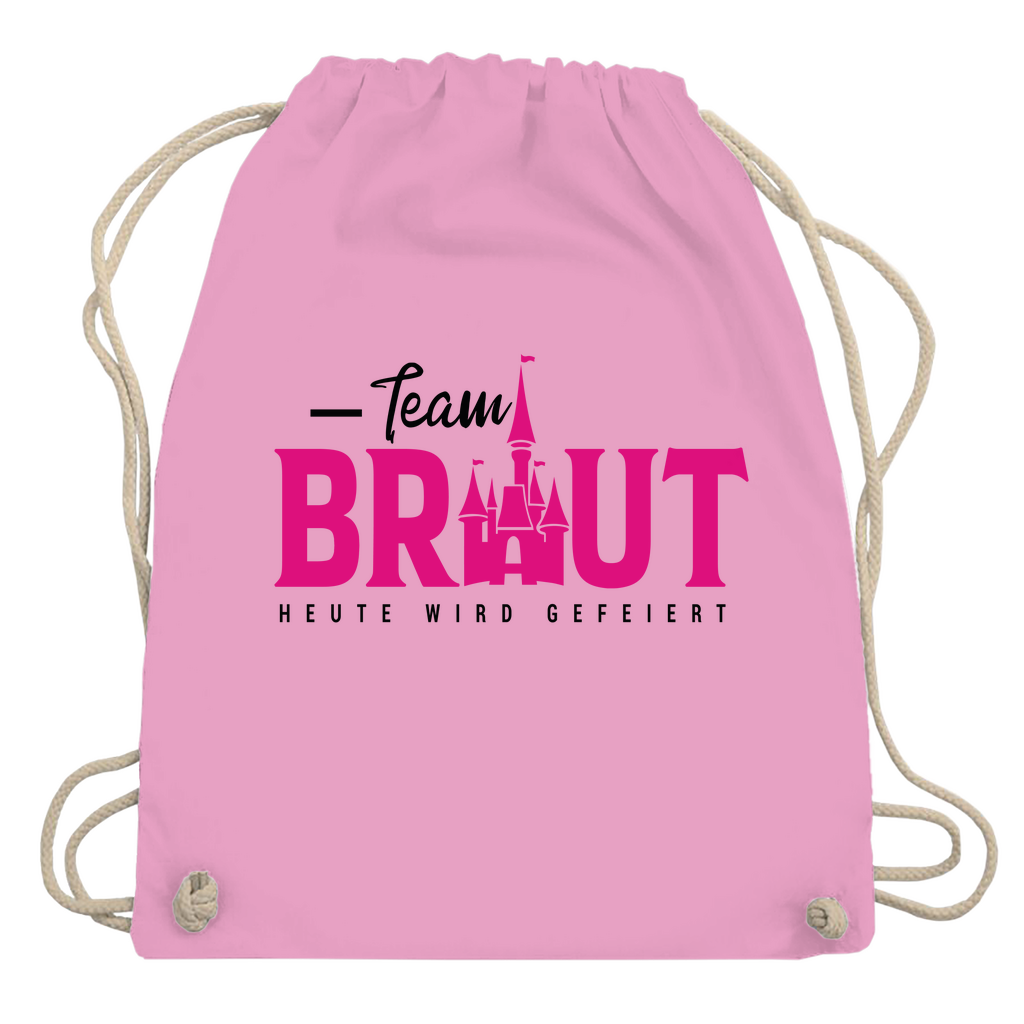 Turnbeutel | Team Braut – Heute wird gefeiert