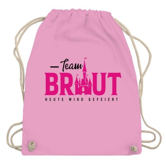 Turnbeutel | Team Braut – Heute wird gefeiert