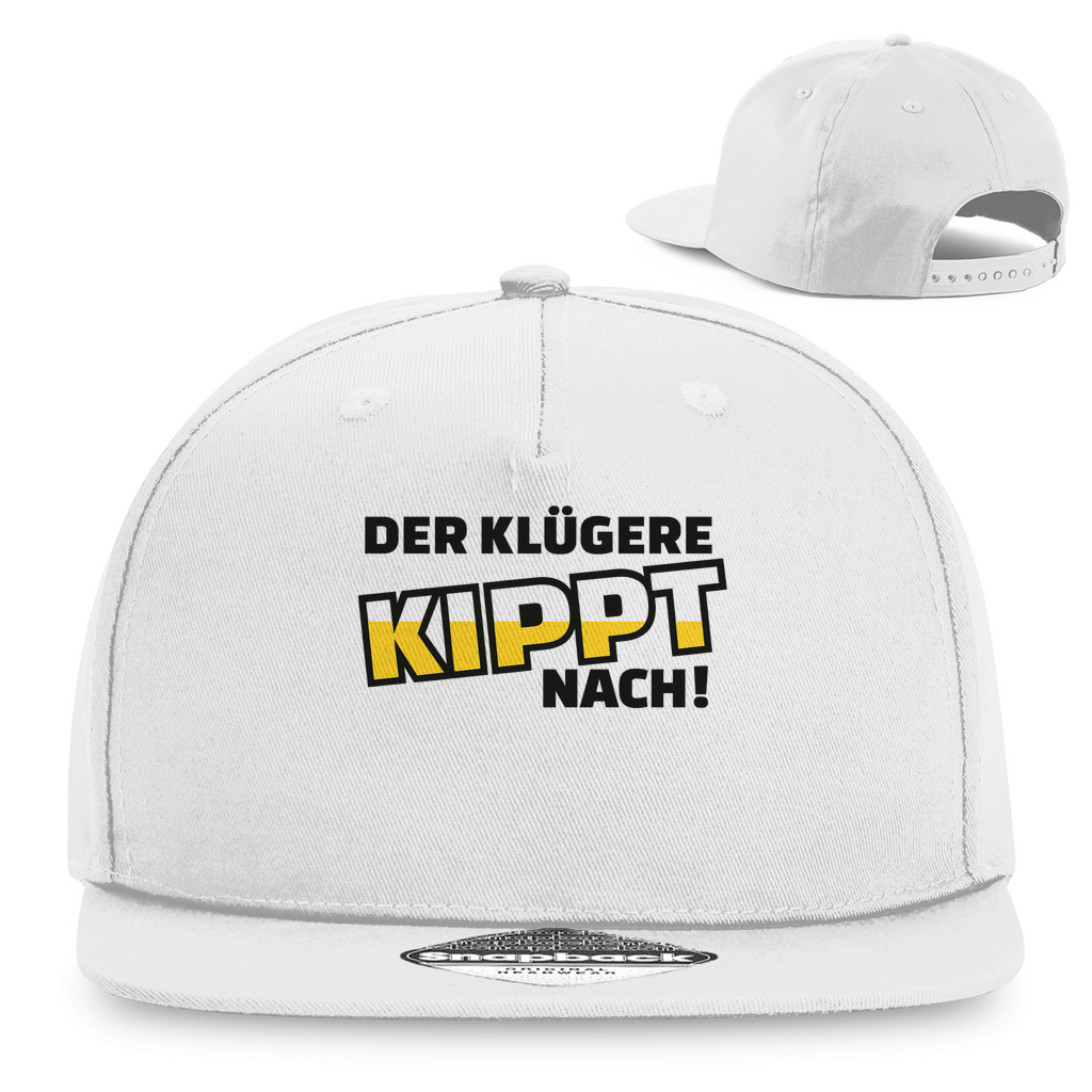 Der Klügere kippt nach | Snapback Cap