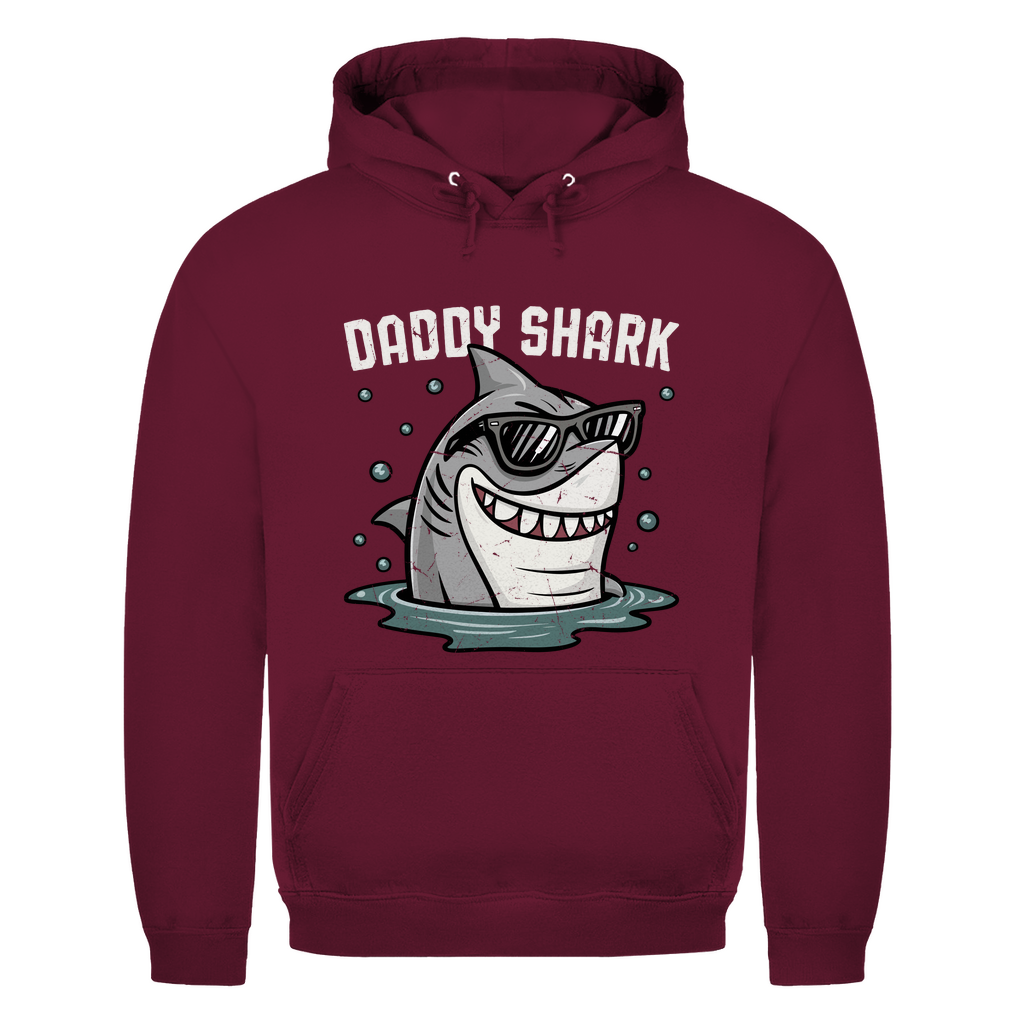 Hoodie Männer- Daddy Shark