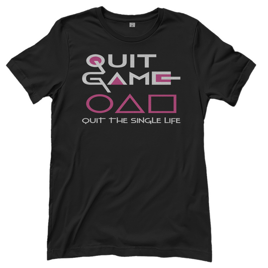 T-Shirt Frauen-Quit Game