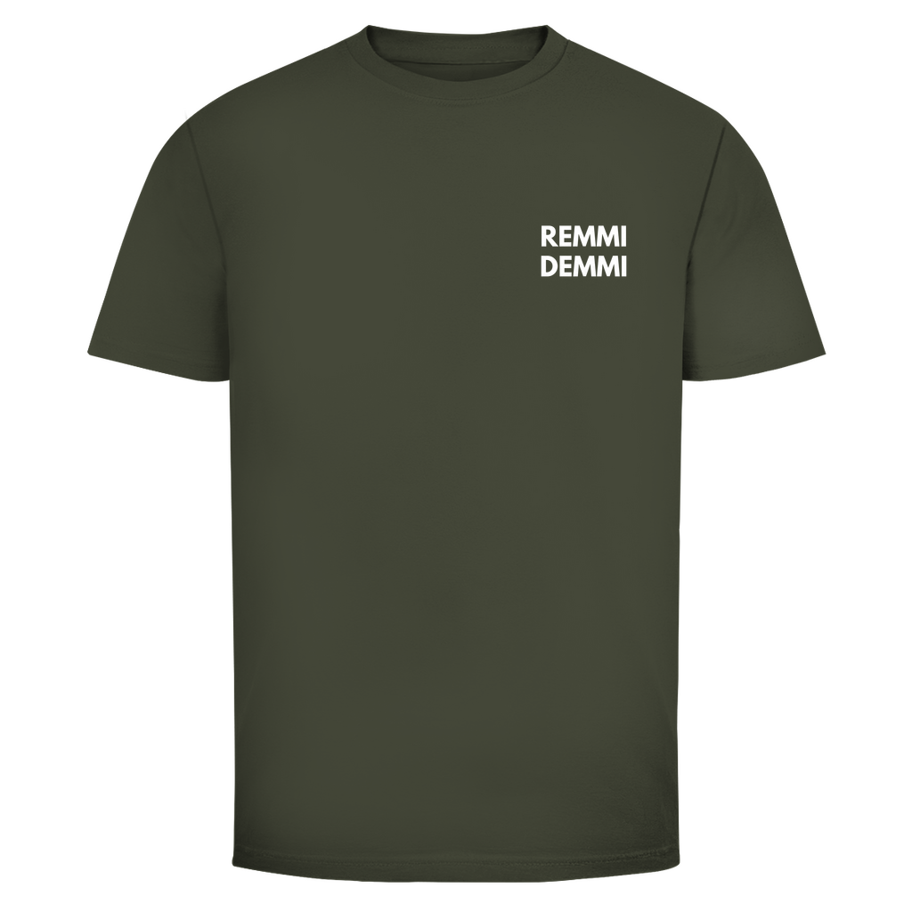 T-Shirt Männer- REMMI DEMMI Minimalistisch