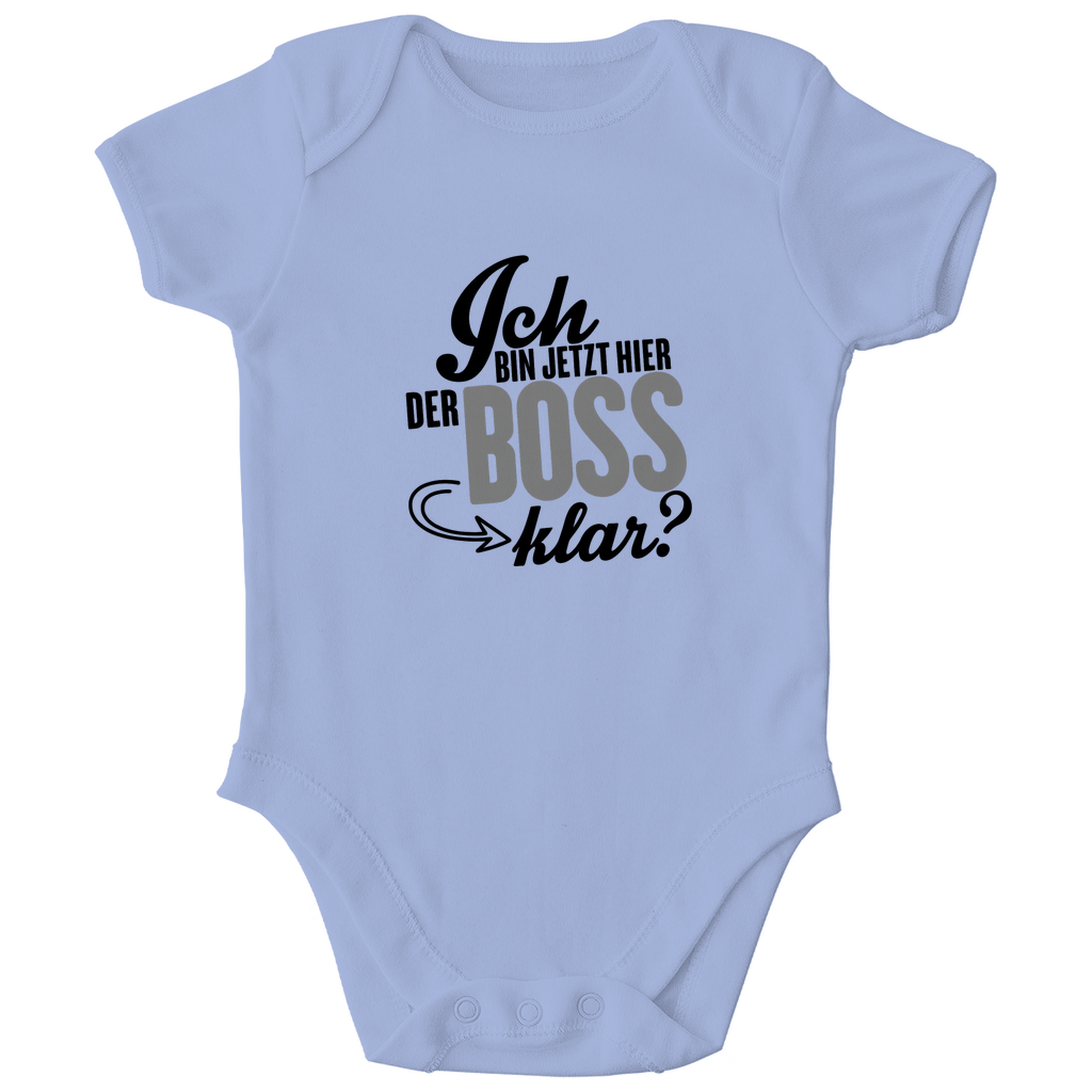 Ich bin jetzt hier der Boss | Baby Body Kurzarm