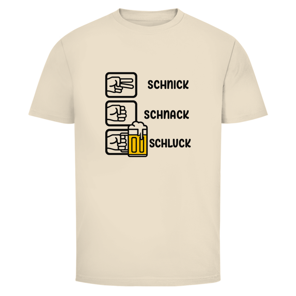 Männer T-Shirt – Schnick Schnack Schluck