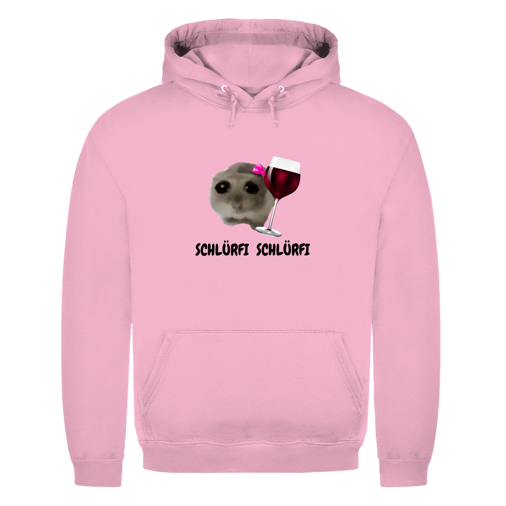 Unisex Hoodie-Wein Schlürfi Schlüfi