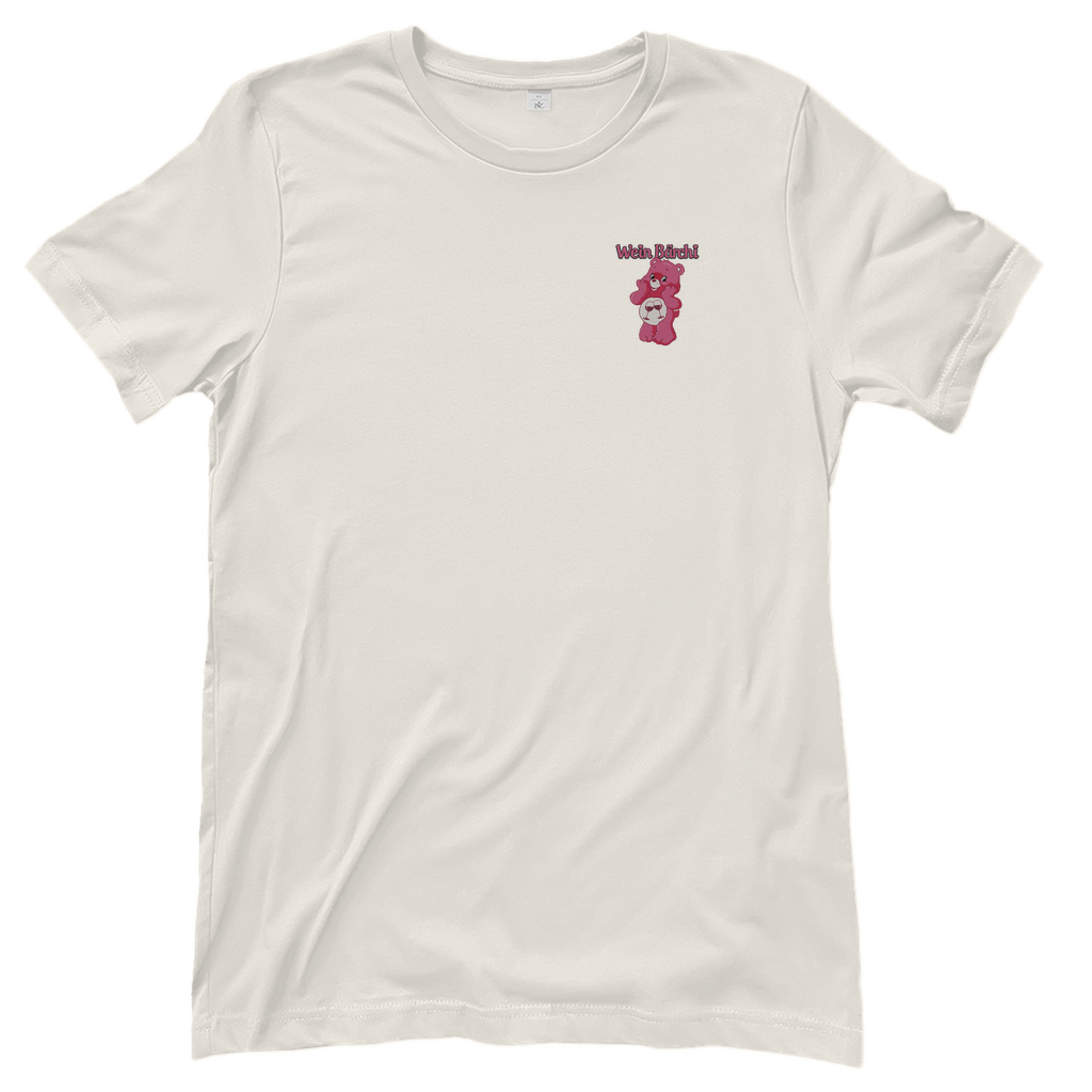 Wein Bärchi Brustdruck | Premium Frauen T-Shirt