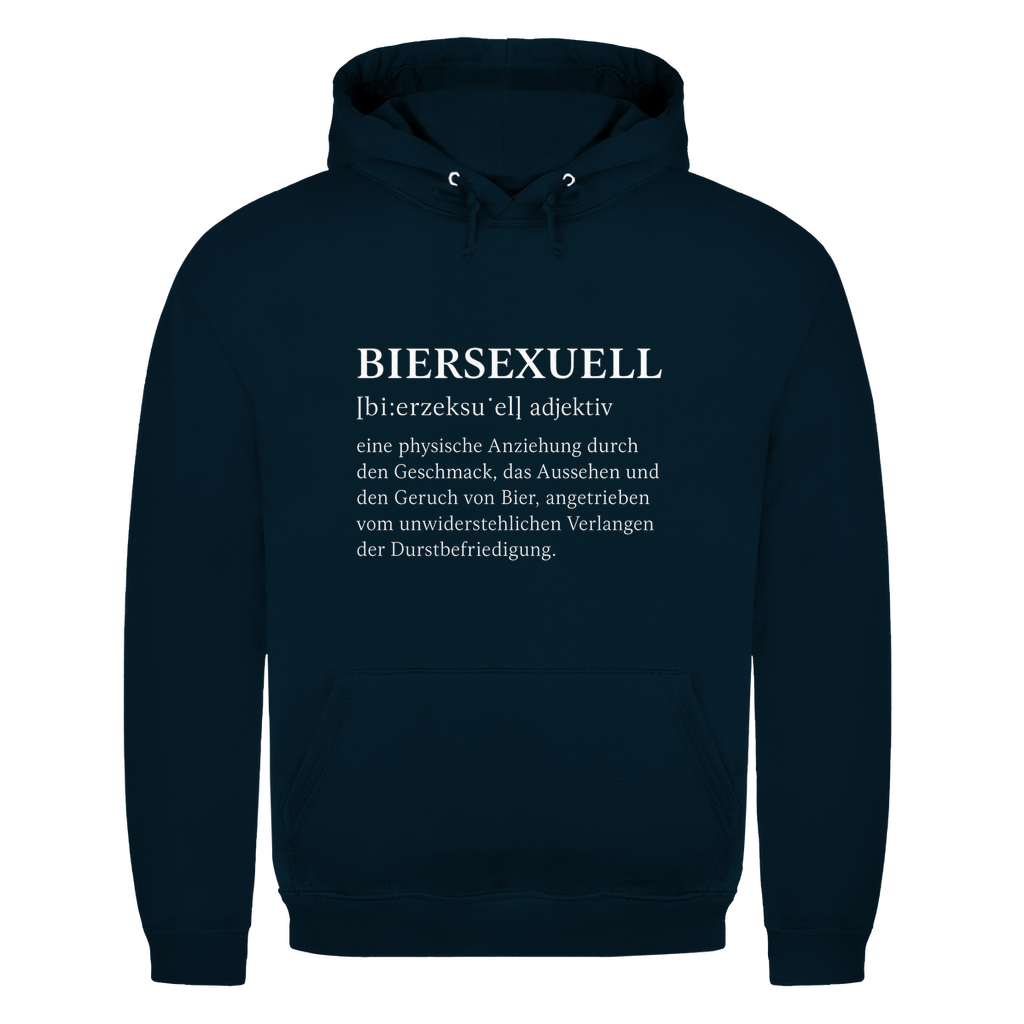 Unisex Hoodie- Biersexuell
