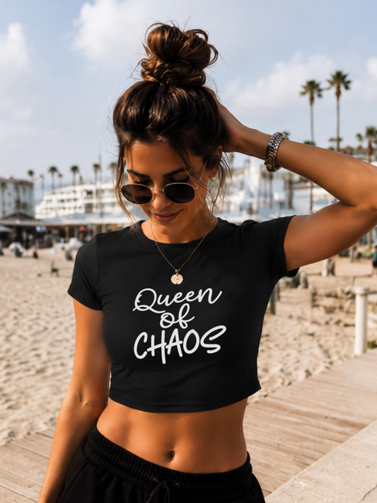 Queen of Chaos | Crop Top