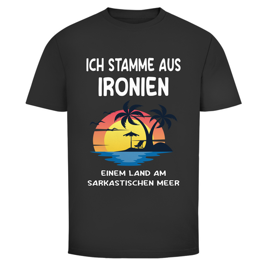 T-Shirt Männer- Ich stamme aus Ironien