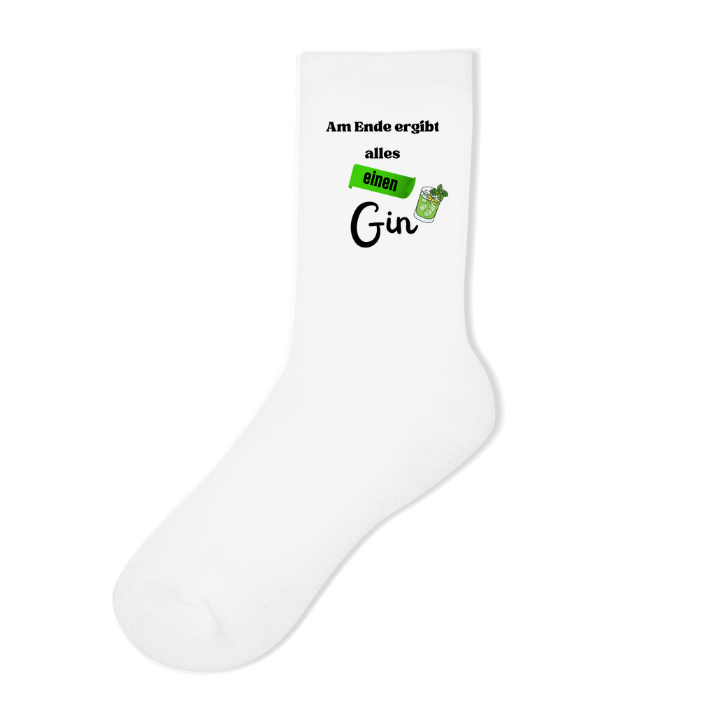 Am Ende ergibt alles einen Gin | Socken