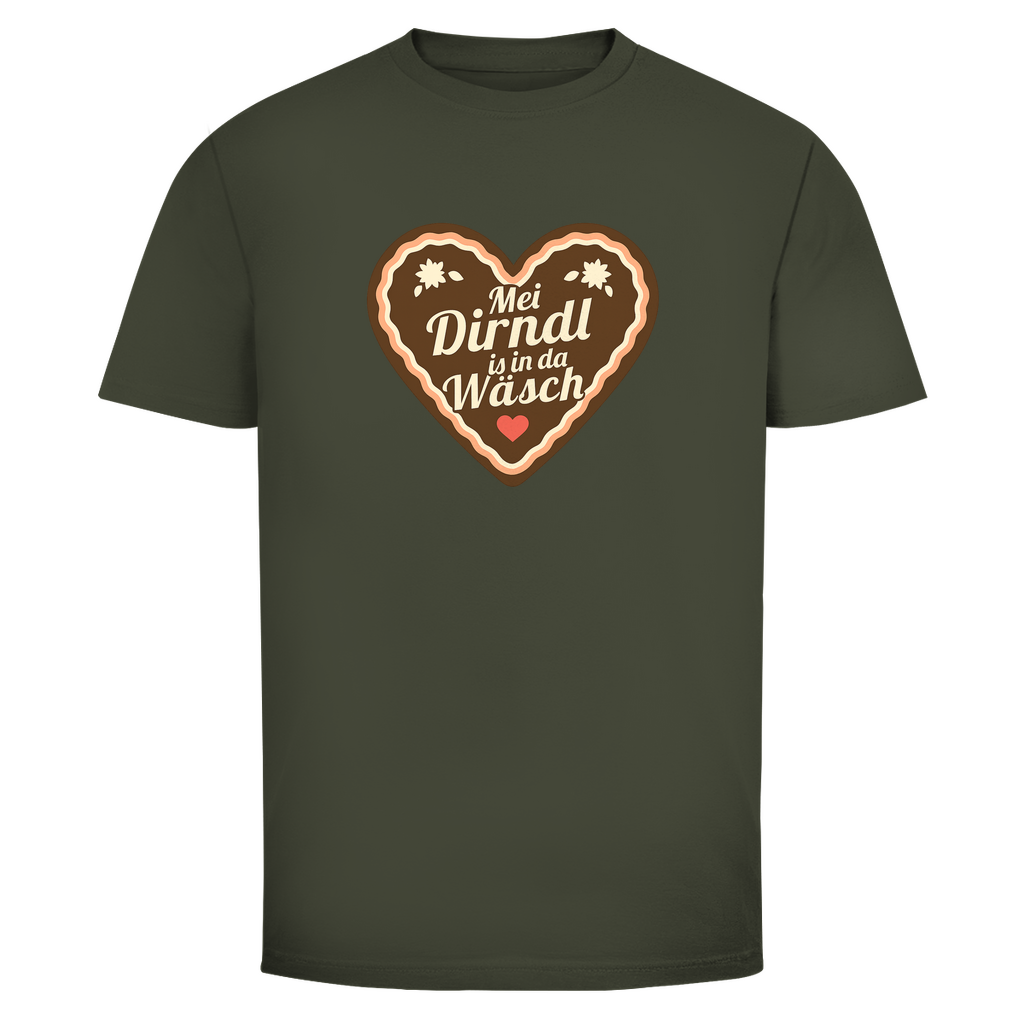 Unisex Wiesn Shirt– „Mei Dirndl is in da Wäsch“