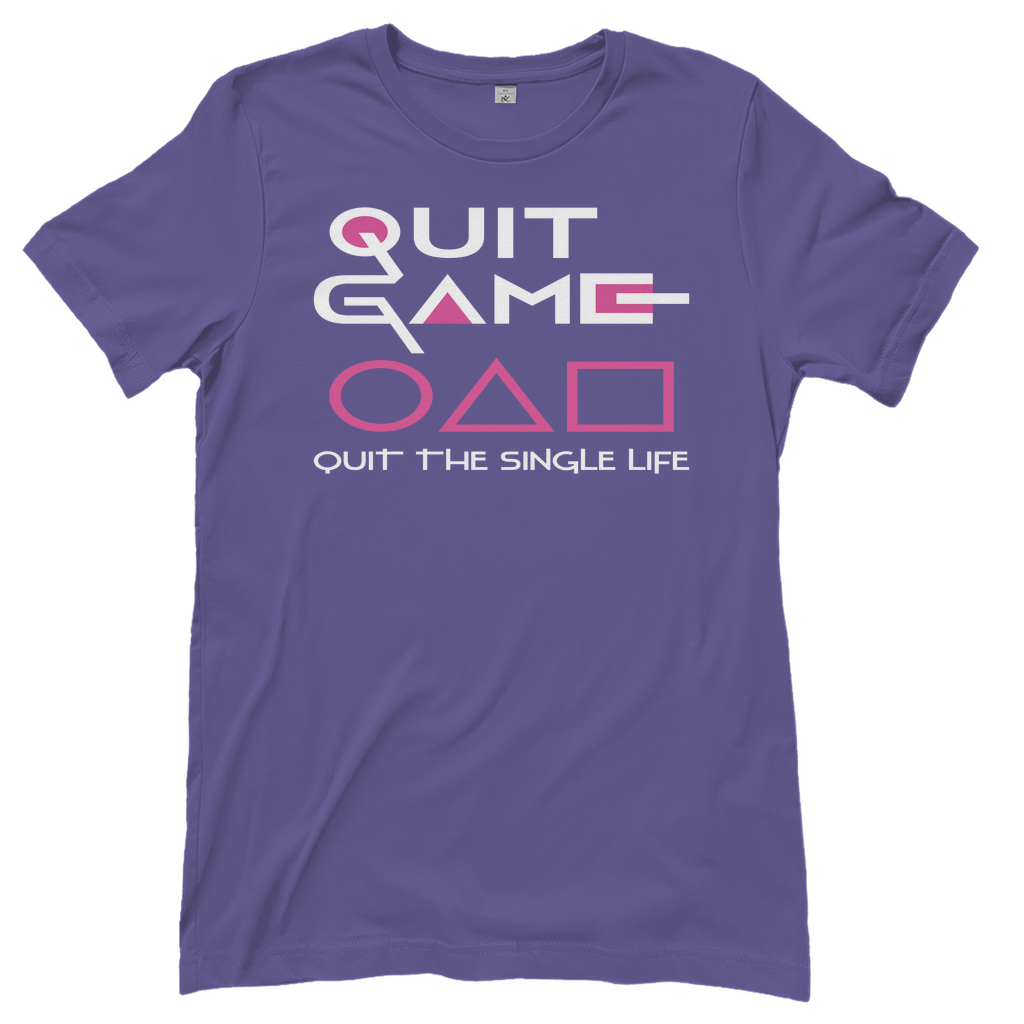 T-Shirt Frauen-Quit Game