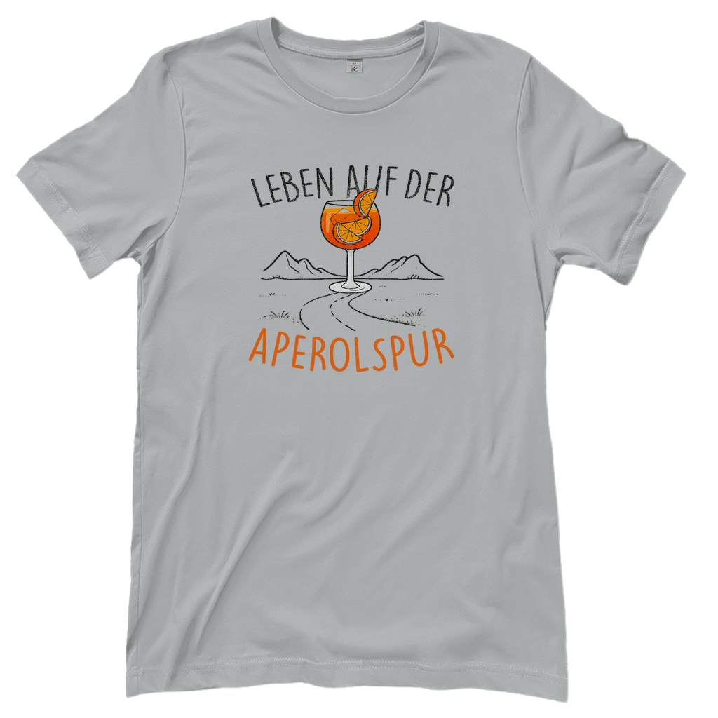 T-Shirt Frauen - Aperolspur