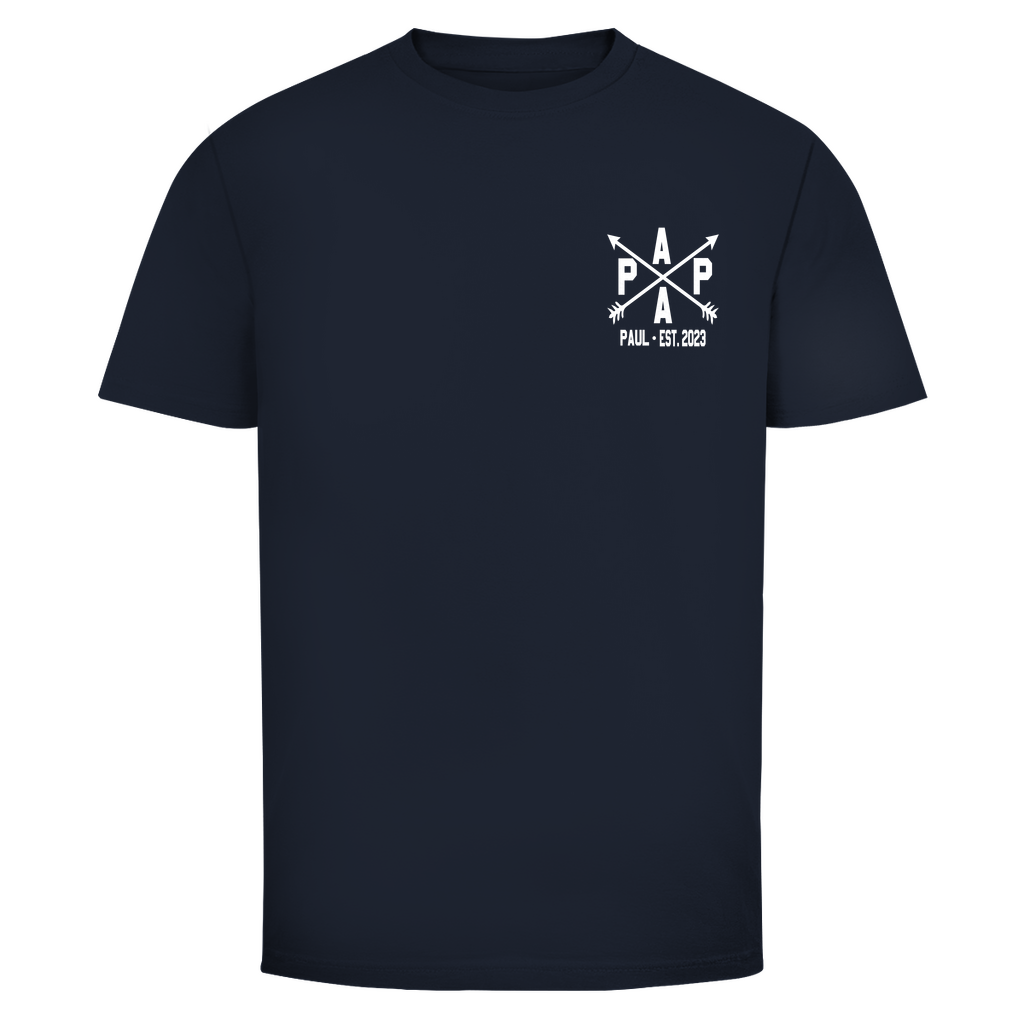 T-Shirt Männer- Personalisiert – mit Name & Jahr