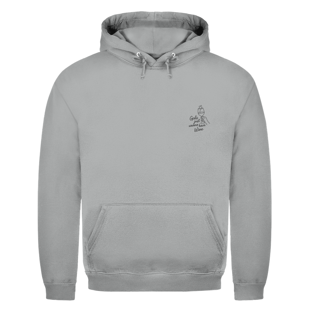 Unisex Hoodie- Girls wanna have Wine