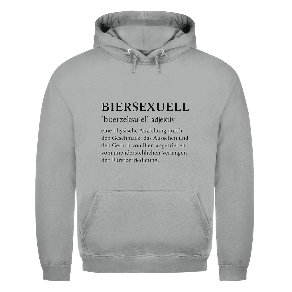 Unisex Hoodie- Biersexuell