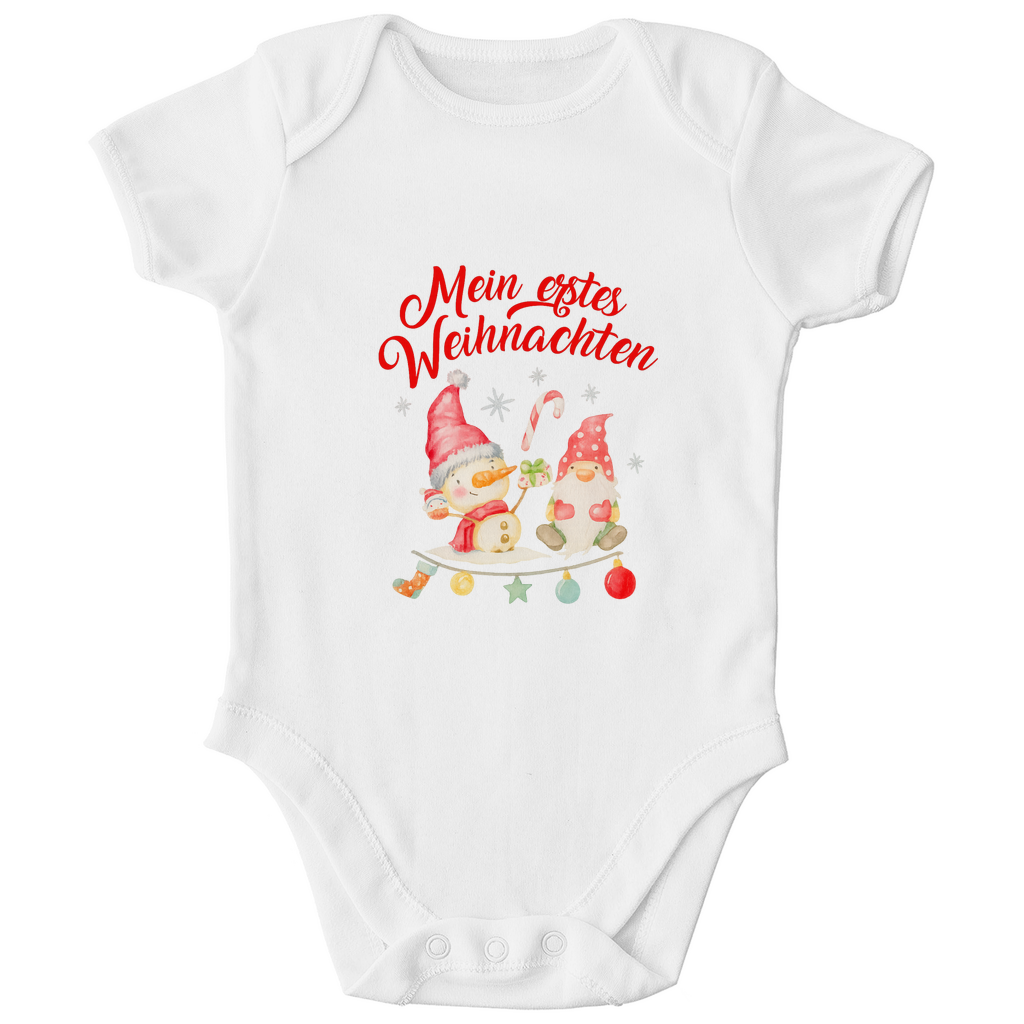 Mein erstes Weihnachten Motiv | Baby Body Kurzarm