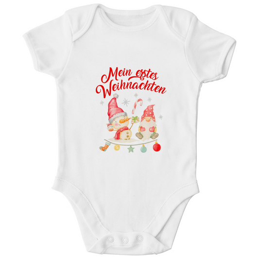 Mein erstes Weihnachten Motiv | Baby Body Kurzarm