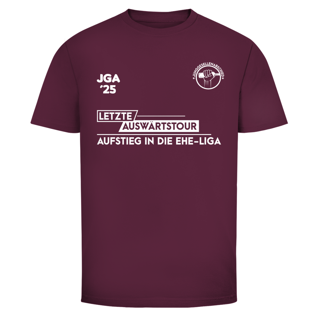 T-Shirt Männer- Aufstieg in die Ehe