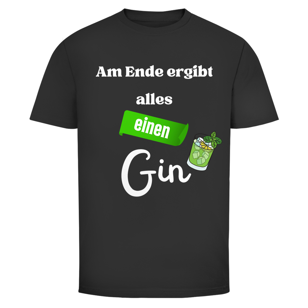 T-Shirt Männer- Gin sei Dank