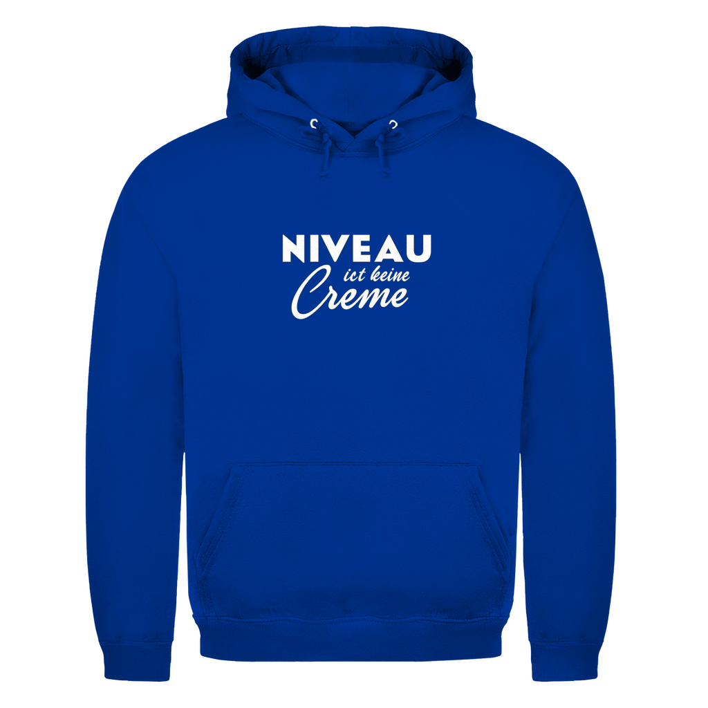 Unisex Hoodie - Niveau ist keine Creme