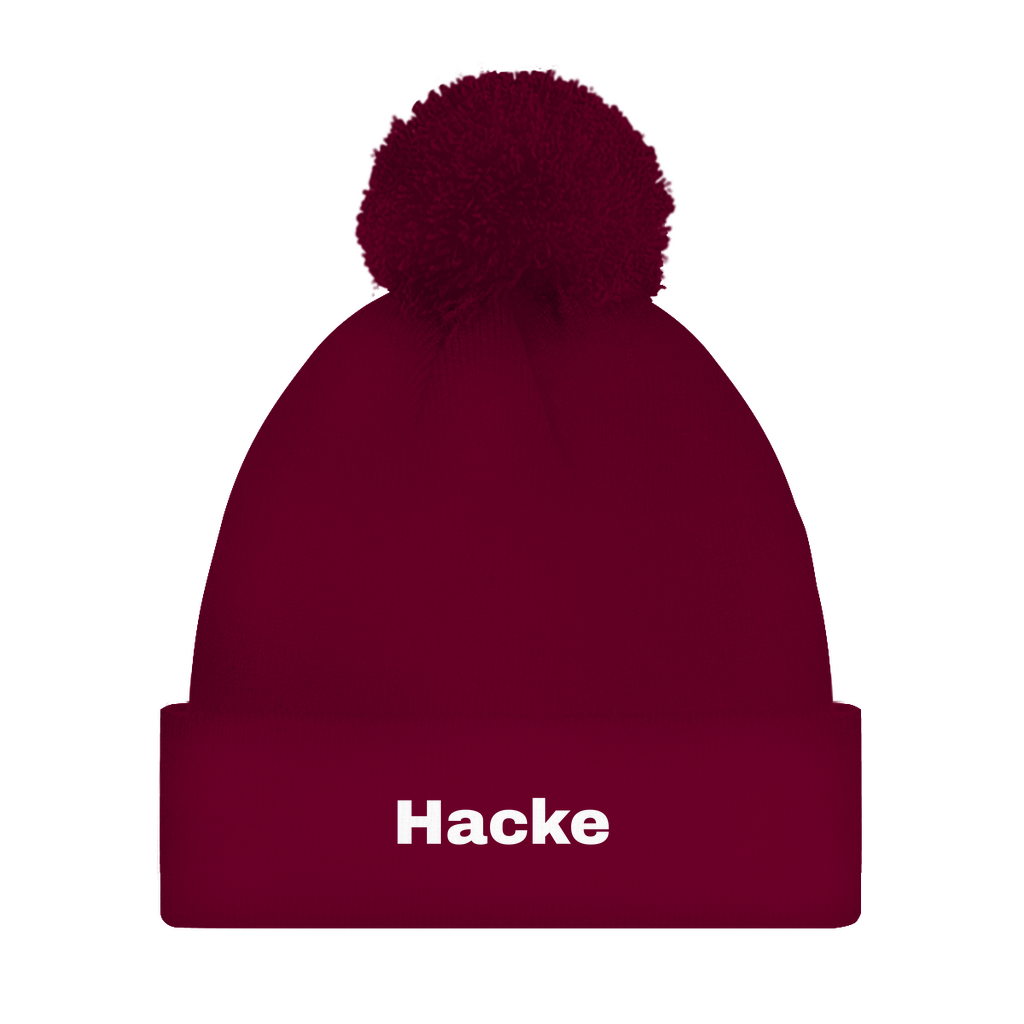 Hacke | Bommelmütze