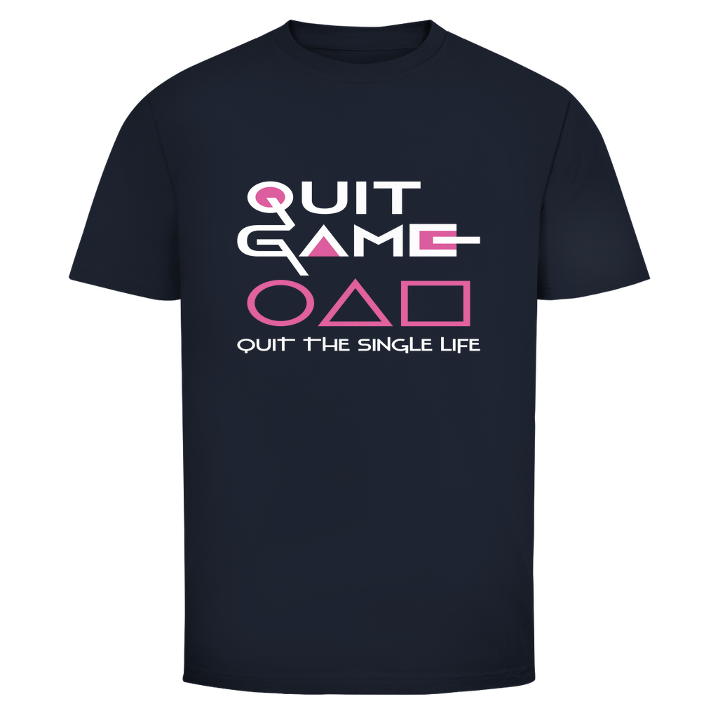 T-Shirt Männer- Quit Game