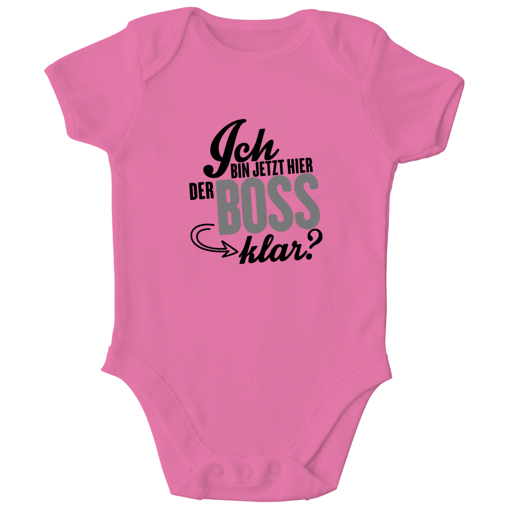 Ich bin jetzt hier der Boss | Baby Body Kurzarm