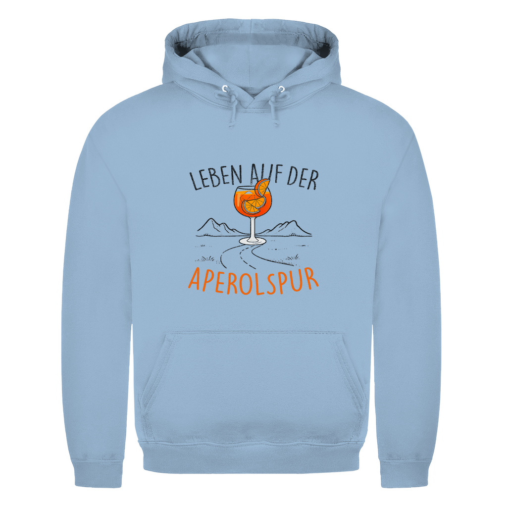 Unisex Hoodie - Leben auf der Aperolspur