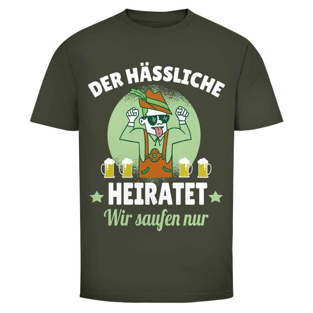 T-Shirt Männer- Der Hässliche heiratet!