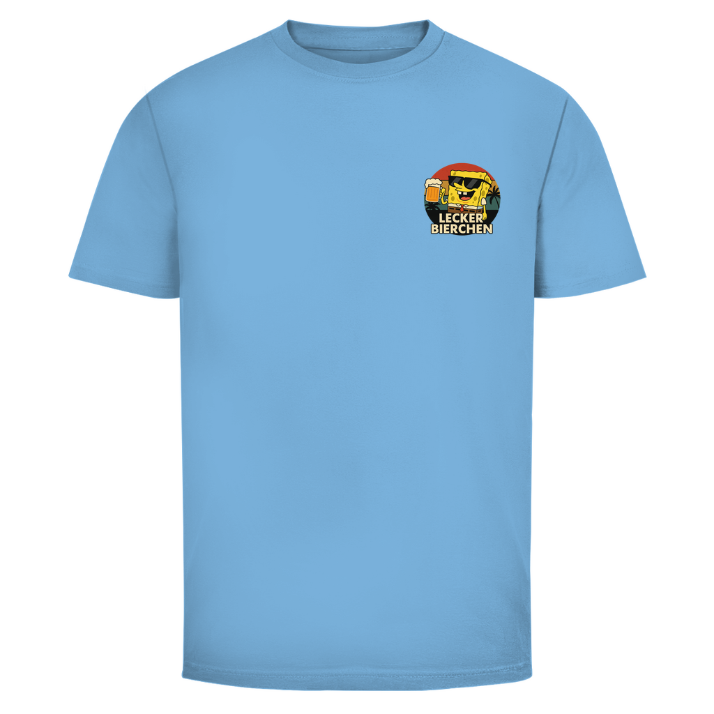T-Shirt Männer- Lecker Bierchen Minimaslistisch