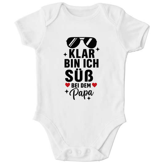 Klar bin ich Süß | Baby Body Kurzarm
