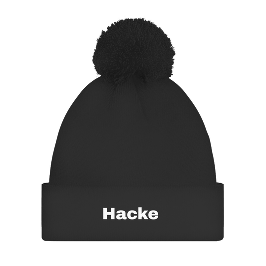 Hacke | Bommelmütze