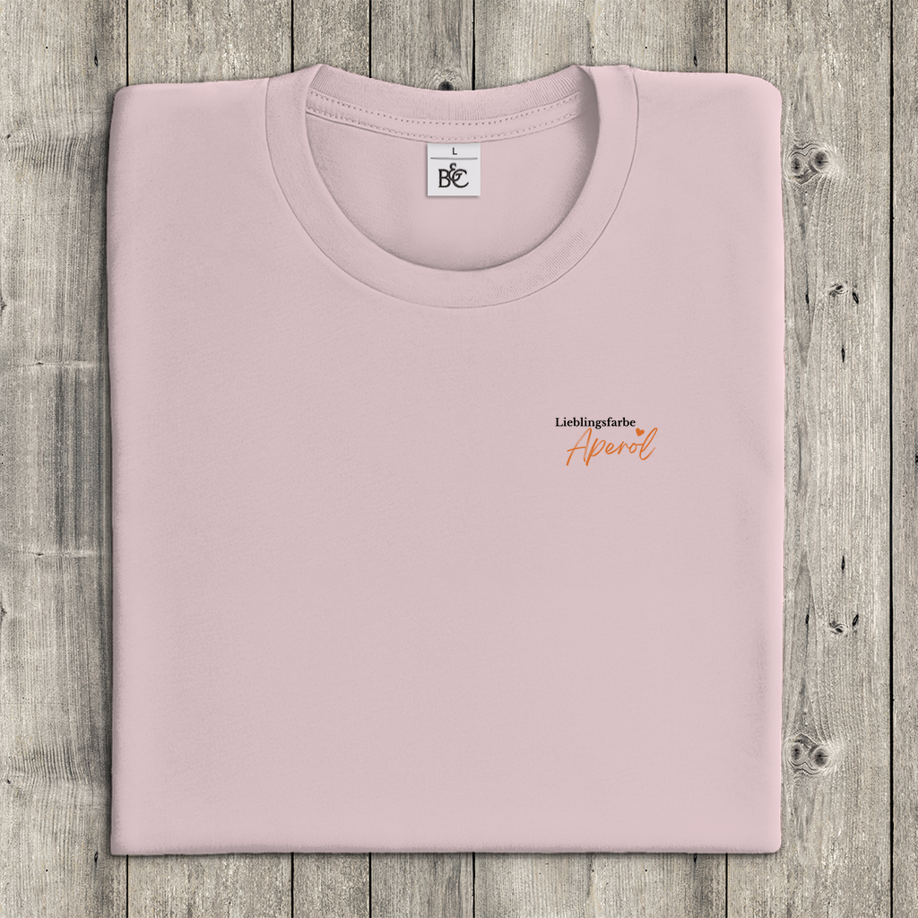 T-Shirt Frauen-Lieblingsfarbe: Aperol